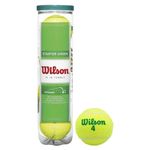 Мяч для большого тенниса (4 шт.) Wilson Starter Play Green 4TBALL WRT137400 (5736)