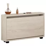 Raft pentru încălțăminte Mobildor-Lux Leo Slim 80x16x47H cm Sonoma