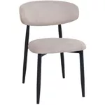 Стул Deco Meridian Beige + Black Legs