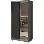 Dulap my-STYLE C10H1T02AM02-U22, 100x210, антрацит