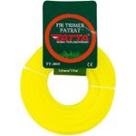 Леска для триммера Tatta TT2005 nylon patrat 3.0mm*15m