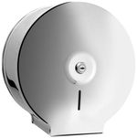 Suport pentru hârtie Bisk 01570 Dispenser hirtie igienica, inox JUMBO S1 crom