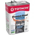 Масло Totachi 5W-40 Premium Diesel Fully-Synt CJ-4/SN E9 4L