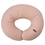 Pernă pentru gravide și mame care alăptează Feedo 211216 Perna pentru maternitate mica Pastel Pink, 60cm