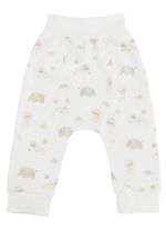 Детская одежда Minikin 242650186 My Love Штаны молочный с рисунком 12-18мес (86см)