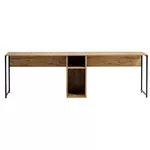 Masă de birou Trendy L196, Stejar, 240x74x60cm