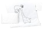 Детское постельное белье PernaMea Set lenjerie 3 piese Satin Girafa (PM.100468/13)