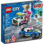 Set de construcție Lego 60314 Ice Cream Truck Police Chase
