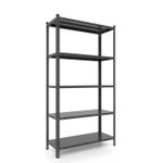 Raft de depozitare Nex Home Raft metalic Cronos 1800x1000x400 mm, 5 rafturi metal, antracit