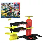 Mașină HTI 1417625 Set de joacă: Garaj cu 2 mașinuțe și elicopter Teamsterz