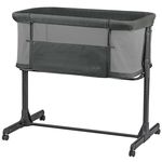 Манеж Kikka Boo 31003020092 Patut co-sleeper Noah Dark Grey
