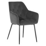 Стул Interdepo BEL new Dark Grey Velvet
