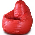 Fotoliu BeanBag BeanBag BM0564, Груша из глянцевой экокожи Max, L, Красный