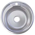 Мойка кухонная Rubano HD490D incastrabila 490x180mm. inox, decor-0,8mm