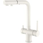 Смеситель кухонный Helika-AquaSanita 2683-710 AKVADUO PLUS White