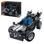 Конструктор iM.Master 6810 Mașină SWAT 2în1, Mechanical Master, 391pcs
