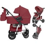 Сărucior pentru copii Carrello Vista Air 2in1 Ruby Red