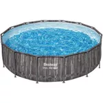 Piscină cu cadru Bestway 5614ZBW Steel Pro Max 427x107cm, 13030L, carcas metal