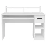 Офисный стол Trendy Eslem, Alb, 99x55x120cm