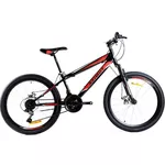 Велосипед Azimut EXTREME R26 CKD 26-090-N-4 (BLACK+GREEN) (BLACK+RED) (GREY/TURKUS+BLUE/RED)