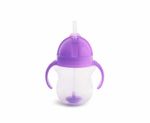 Sticla cu pai ponderat Munchkin Violet (200 ml)