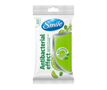 Влажные салфетки Smile антибактериальные с витаминами, 15 шт.