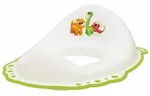 Детский горшок Bisk 07776 Reductor wc p/u copii cu cauciuc antiderapant, alb (desen DINO)