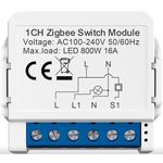 Выключатель электрический Avatto Smart Light Switch 1 Gang 100W Zigbee (No Neutral Wire)