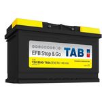Автомобильный аккумулятор TAB EFB Stop&Go 80Ah 800EN 315x175x190 -/+ (58088)