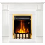 Камин электрический ArtFlame Nexor & Gala Gold, 950x1000x270mm, Alb