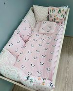 Комплект постельного белья в кроватку Pampy Pink Panda