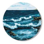 Картина по номерам BrushMe RC00050MFC D30 (fără cutie) Valurile oceanului