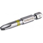 Set de tubulare, bite, duze Topmaster 338712 Biți PZ2 50 mm. Profesional