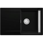 Chiuvetă bucătărie Primagran San Francisco 780-50 level Black metallic + accesorii 500x780 MHFKM