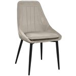 Scaun Deco Florida Camel catifea+black leg HLR9