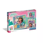 Puzzle Clementoni Puzzle 3x48 Gabby's Dollhouse 2026 (25002)
