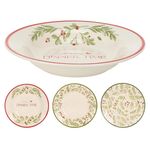 Тарелка Promstore 56334 Farfurie adanca 22cm Handmade, ceramica (în sort.)