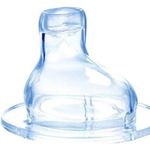 Cană cu pai Nuby ID1538 Носик-непроливайка для бутылочек с широким горлом (6м.+)