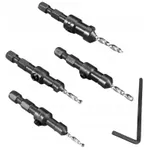 Set de tubulare, bite, duze Makita D-73455 Set freze cu varf centrare 4buc