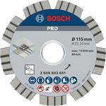 Disc de tăiere Bosch 2608602651 Disc de taiere cu diamant 115mm