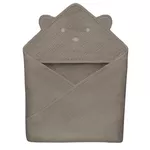 Accesoriu pentru baie Lionelo Prosop copii din muselina 80x80cm Beige Capuccino