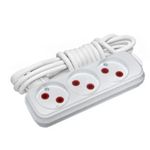 Удлинитель электрический Horoz 200.305.303 3locuri 5m 2x0.75