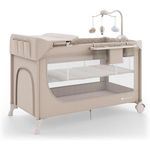 Țarc KinderKraft Leody UP Biege (KCLEODUPBEG00AC)