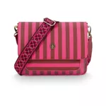 Сумка плечевая Pip Studio 51.273.414 Fenna Cross Body Bag Medium Stripe Pink 25x7x20cm Pink