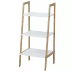 Etajeră Axentia 133109 Suport din plastic si bambuc