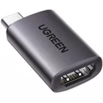 Adaptor IT Ugreen 70450 Type-C 3.0 to HDMI 4K@60Hz Thunderbolt 3 Compatible US320, Space Gray