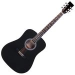 Гитара Harley Benton D-120BK, acustica