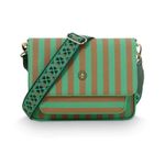 Сумка плечевая Pip Studio 51.273.430 Fenna Cross Body Bag Medium Stripe Green 25x7x20cm Green