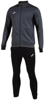 Îmbrăcăminte sport Joma Lisboa Tracksuit Anthracite Black (2XL) 103120.151