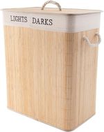 Coș pentru rufe Bisk 08442 Cos de rufe din bambus LAOS